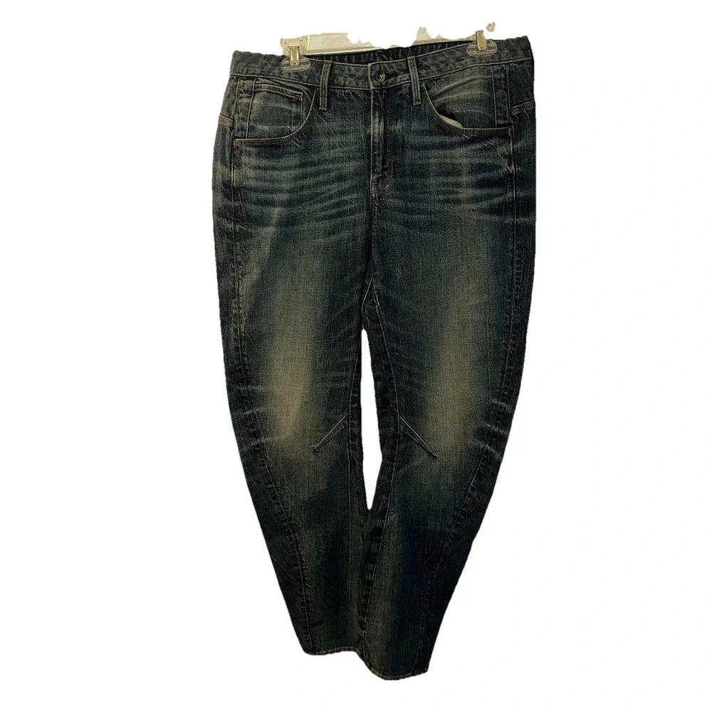 G‎ Star Raw Jeans Rider Stretch Denim size 27 Medium aged 3301
